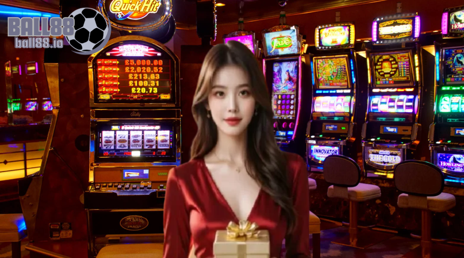 Ball88 không chỉ có casino và thể thao, mà còn sở hữu một cổng slot game cực kỳ ấn tượng