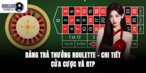 Bảng Trả Thưởng Roulette – Chi Tiết Cửa Cược Và RTP