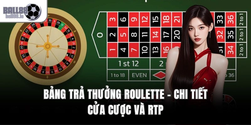 Bảng Trả Thưởng Roulette – Chi Tiết Cửa Cược Và RTP 1 Bảng Trả Thưởng Roulette – Chi Tiết Cửa Cược Và RTP