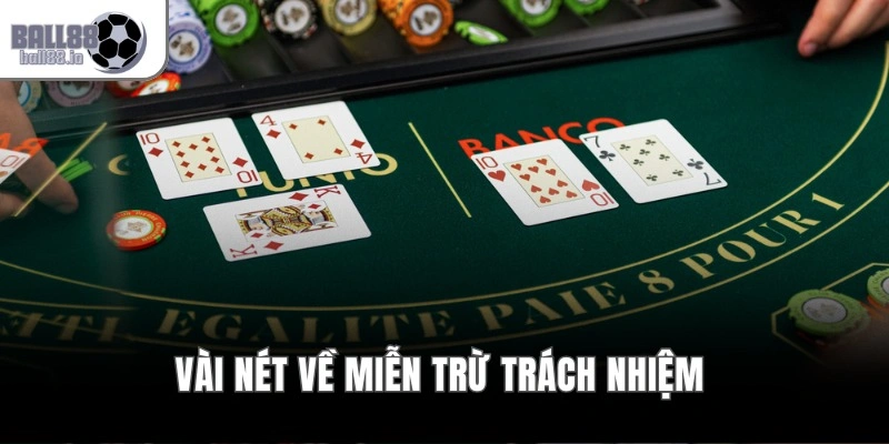 Vài nét về miễn trừ trách nhiệm 