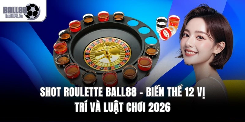 Shot Roulette Ball88 – Biến Thể 12 Vị Trí Và Luật Chơi 2026